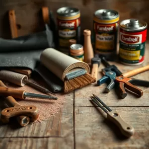 Narzędzia do renowacji mebli